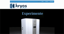 Desktop Screenshot of kryos.com.br